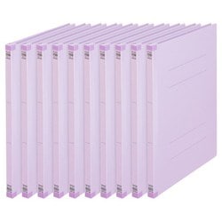 フラットファイル【背補強】 A4S 10冊 NO.021S VL