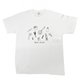 プリント半袖Tシャツ（道具）ホワイト L