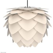Aluvia アルヴィア 3灯ペンダント パール×ブラックコード（※電球・フランジカバー別売/ナツメ球・コードアジャスター付属） 02127-BK-3