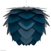Aluvia アルヴィア 3灯ペンダント ペトロールブルー×ホワイトコード（※電球・フランジカバー別売/ナツメ球・コードアジャスター付属） 02133-WH-3