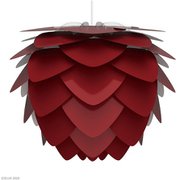 Aluvia アルヴィア 3灯ペンダント ルビーレッド×ホワイトコード（※電球・フランジカバー別売/ナツメ球・コードアジャスター付属） 02135-WH-3