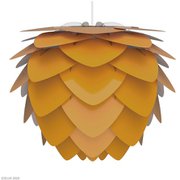 Aluvia アルヴィア 3灯ペンダント サフランイエロー×ホワイトコード（※電球・フランジカバー別売/ナツメ球・コードアジャスター付属） 02137-WH-3