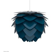 Aluvia mini アルヴィアミニ 1灯ペンダント ペトロールブルー×ホワイトコード(※電球・フランジカバー別売/コードアジャスター付属) 02134-WH