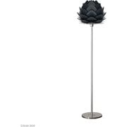 Aluvia mini アルヴィアミニ フロアライト アンスラサイト×シルバースタンド(※電球別売) 02130-FL-SV