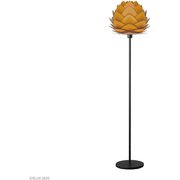 Aluvia mini アルヴィアミニ フロアライト サフランイエロー×ブラックスタンド(※電球別売) 02138-FL-BK