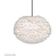 Eos L イオスL 3灯ペンダント ホワイト×ブラックコード(※電球・フランジカバー別売/ナツメ球・コードアジャスター付属) 03003-BK-3