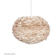 Eos L イオスL 3灯ペンダント ライトブラウン×ホワイトコード(※電球・フランジカバー別売/ナツメ球・コードアジャスター付属) 03007-WH-3