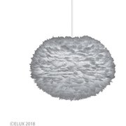 Eos L イオスL 3灯ペンダント ライトグレー×ホワイトコード(※電球・フランジカバー別売/ナツメ球・コードアジャスター付属) 03010-WH-3