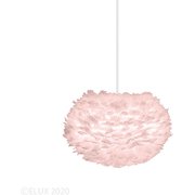 Eos Medium イオスミディアム 1灯ペンダント ライトローズ×ホワイトコード(※電球・フランジカバー別売/コードアジャスター付属) 02300-WH