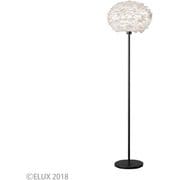 Eos Medium イオスミディアム フロアライト ホワイト×ブラックスタンド(※電球別売) 03002-FL-BK