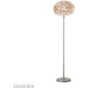 Eos Medium イオスミディアム フロアライト ライトブラウン×シルバースタンド(※電球別売) 03006-FL-SV