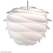 Carmina カルミナ 1灯ペンダント ホワイト×ブラックコード(※電球・フランジカバー別売/コードアジャスター付属) 02056-BK