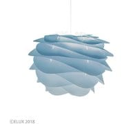 Carmina mini カルミナミニ 1灯ペンダント アズール×ホワイトコード(※電球・フランジカバー別売/コードアジャスター付属) 02061-WH