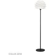 Carmina mini カルミナミニ フロアライト ホワイト×ブラックスタンド(※電球別売) 02057-FL-BK