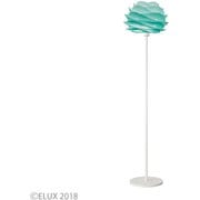 Carmina mini カルミナミニ フロアライト ターコイズ×ホワイトスタンド(※電球別売) 02059-FL-WH