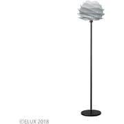 Carmina mini カルミナミニ フロアライト ミスティグレー×ブラックスタンド(※電球別売) 02079-FL-BK
