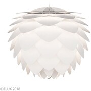 Silvia シルヴィア 1灯ペンダント ホワイト×ホワイトコード(※電球・フランジカバー別売/コードアジャスター付属) 02007-WH