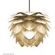 Silvia brushed brass シルヴィアブラッシュドブラス 1灯ペンダント ブラス×ブラックコード（※電球・フランジカバー別売/コードアジャスター付属） 02070-BK