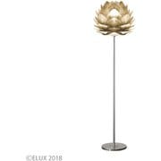 Silvia brushed brass シルヴィアブラッシュドブラス フロアライト ブラス×シルバースタンド(※電球別売) 02070-FL-SV