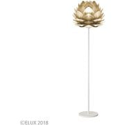 Silvia brushed brass シルヴィアブラッシュドブラス フロアライト ブラス×ホワイトコード(※電球別売) 02070-FL-WH