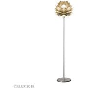 Silvia mini brushed brass シルヴィアミニ ブラッシュドブラス フロアライト ブラス×シルバースタンド(※電球別売) 02071-FL-SV