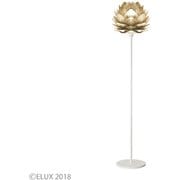 Silvia mini brushed brass シルヴィアミニ ブラッシュドブラス フロアライト ブラス×ホワイトスタンド(※電球別売) 02071-FL-WH