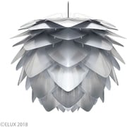 Silvia steel シルヴィア スチール 1灯ペンダント スチール×ブラックコード(※電球・フランジカバー別売/コードアジャスター付属) 02053-BK