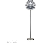 Silvia steel シルヴィア スチール フロアライト スチール×シルバーコード(※電球別売) 02053-FL-SV