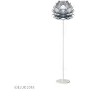 Silvia steel シルヴィア スチール フロアライト スチール×ホワイトコード(※電球別売) 02053-FL-WH