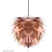 Silvia copper シルヴィア コパー 3灯ペンダント コパー×ブラックコード(※電球・フランジカバー別売/ナツメ球・コードアジャスター付属) 02030-BK-3