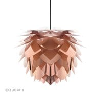Silvia copper シルヴィア コパー 1灯ペンダント コパー×ブラックコード(※電球・フランジカバー別売/コードアジャスター付属) 02030-BK