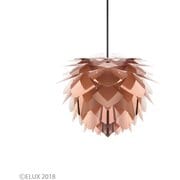 Silvia mini copper シルヴィア ミニ コパー 1灯ペンダント コパー×ブラックコード(※電球・フランジカバー別売/コードアジャスター付属) 02031-BK