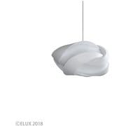 Ribbon mini リボン ミニ 1灯ペンダント ホワイト×ホワイトコード(※電球・フランジカバー別売/コードアジャスター付属) 02164-WH
