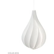 Alva アルヴァ 1灯ペンダント ホワイト×ホワイトコード(※電球・フランジカバー別売/コードアジャスター付属) 02102-WH