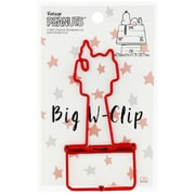 限定 ビッグWクリップ PEANUTS Glitter with ドッグハウス S3621510