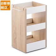 WSW-280 [HIROBIROシリーズ ウッドサイドワゴン ウォームホワイト/ライトナチュラル]