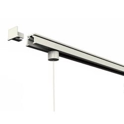 C型オールホワイトレールセット 600mm 天井用 3531-W
