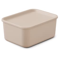 フタ付き積み重ねBOX ピンクベージュ FTB-29
