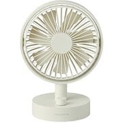 コードレステーブルファン ナチュラルホワイト RTF-1（W）