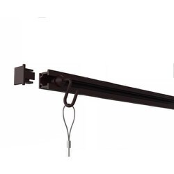 C型レールセット 1.0m ブロンズ 壁面用 3352-B