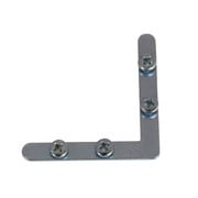 6264-A [アルミ額用鉄コーナー金具 1.8t×6.4×45]