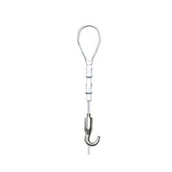 カラーワイヤー自在 小 径1.2mm 0.7m ホワイト 1169-W