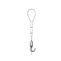 カラーワイヤー自在 小 径1.2mm 2.0m ホワイト 1172-W