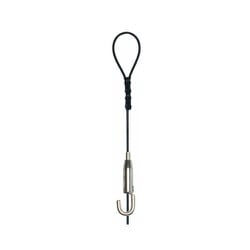 カラーワイヤー自在 大 径1.5mm 3.0m ブラック 1183-B