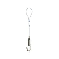 カラーワイヤー自在 大 径1.5mm 3.0m ホワイト 1183-W