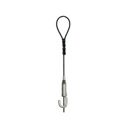 カラーワイヤー自在 大 径1.5mm 4.0m ブラック 1184-B