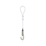 1184-W [カラーワイヤー自在 大 径1.5mm 4.0m ホワイト]