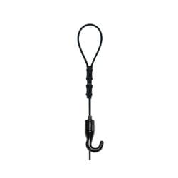 カラーワイヤー自在 小 径1.2mm 0.5m オールブラック 1168BB