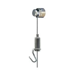 1820 [コロン型ワイヤー自在 径1.0mm 1.0m 壁面用 シルバー]