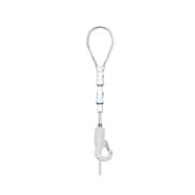 S-1168WW [セフティカラーワイヤー自在 小 径1.2mm 0.5m オールホワイト]